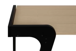 Bureau Maja 105cm - Noir/chêne -Meubles Tables Et Chaises Shop 9003.054266 Maya Light Oak and Pure Black 4 6615