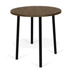 Table D'appoint Ply Ø50cm - Noyer 17 Table D'appoint Ply Ø50cm - Noyer -Meubles Tables Et Chaises Shop 9003.629136 Ply 50 Side Table Walnut and Black Steel 1 e69e