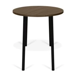 Table D'appoint Ply Ø50cm - Noyer 16 Table D'appoint Ply Ø50cm - Noyer -Meubles Tables Et Chaises Shop 9003.629136 Ply 50 Side Table Walnut and Black Steel 3 9a48
