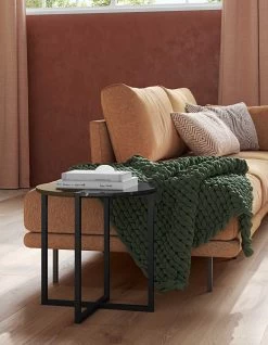 Table D'appoint Sonata - Noyer/marbre Noir -Meubles Tables Et Chaises Shop 9003.629211 Sonata 50 Walnut and Black Marble 9 c707