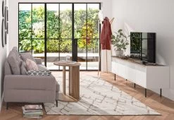 Table D'appoint Nillis ø40cm - Noyer -Meubles Tables Et Chaises Shop 9003.629969 Nora Sofa Table Walnut 5 ea8e