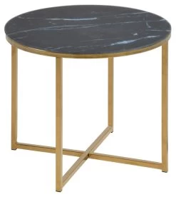 Table D'appoint Alisma Ø50 Cm - Or/marbre Marquina 19 Table D'appoint Alisma Ø50 Cm - Or/marbre Marquina -Meubles Tables Et Chaises Shop 919DC5CA CCA9 4588 BD19 B9BCD3ED48A7 5674