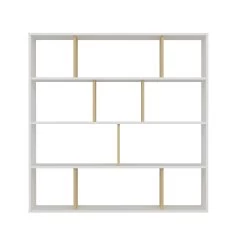 Colman Bookshelf | Melamine Coated | 18mm Thickness | Oak White 7 Colman Bookshelf | Melamine Coated | 18mm Thickness | Oak White -Meubles Tables Et Chaises Shop 935CMN1108 20 203 7d7a