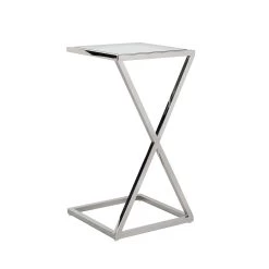 RICHMOND Table D'appoint Paramount 35x35cm - Argent