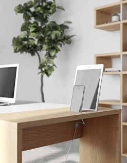 Bureau Harbour - Blanc/chêne -Meubles Tables Et Chaises Shop 9500.052996 Harbour Pure White Oak 8 da8a