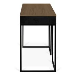 Bureau City - Noyer/noir -Meubles Tables Et Chaises Shop 9500.053856 City Desk Walnut Black Steel 6 962a
