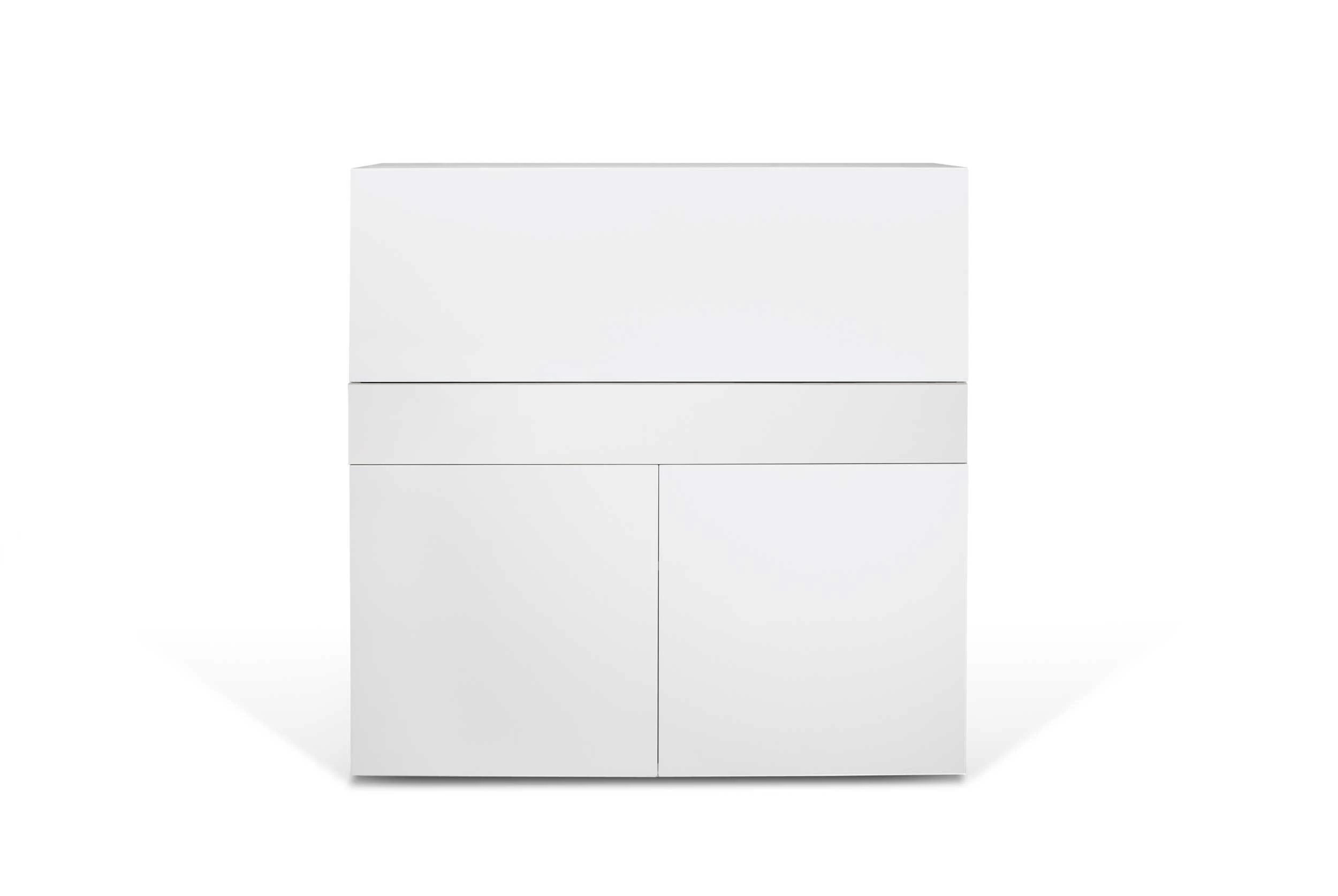Bureau/meuble De Rangement Fox 110cm - Blanc 9 Bureau/meuble De Rangement Fox 110cm - Blanc – Image 9