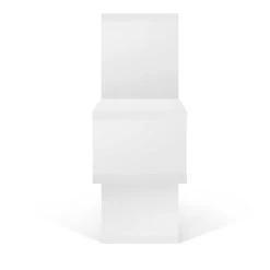 Bibliothèque Lisbon 1 - Blanc/noyer 11 Bibliothèque Lisbon 1 - Blanc/noyer -Meubles Tables Et Chaises Shop 9500.314810 London 001 Pure White and Walnut 5 f796