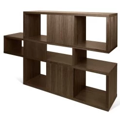 Bibliothèque Lisbon 1 - Placage Noyer -Meubles Tables Et Chaises Shop 9500.314865 London 001 walnut walnut backs 3 08bc
