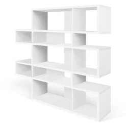 Bibliothèque Lisbon 2 - Blanc 14 Bibliothèque Lisbon 2 - Blanc -Meubles Tables Et Chaises Shop 9500.314902 London 002 Pure White 2 6614