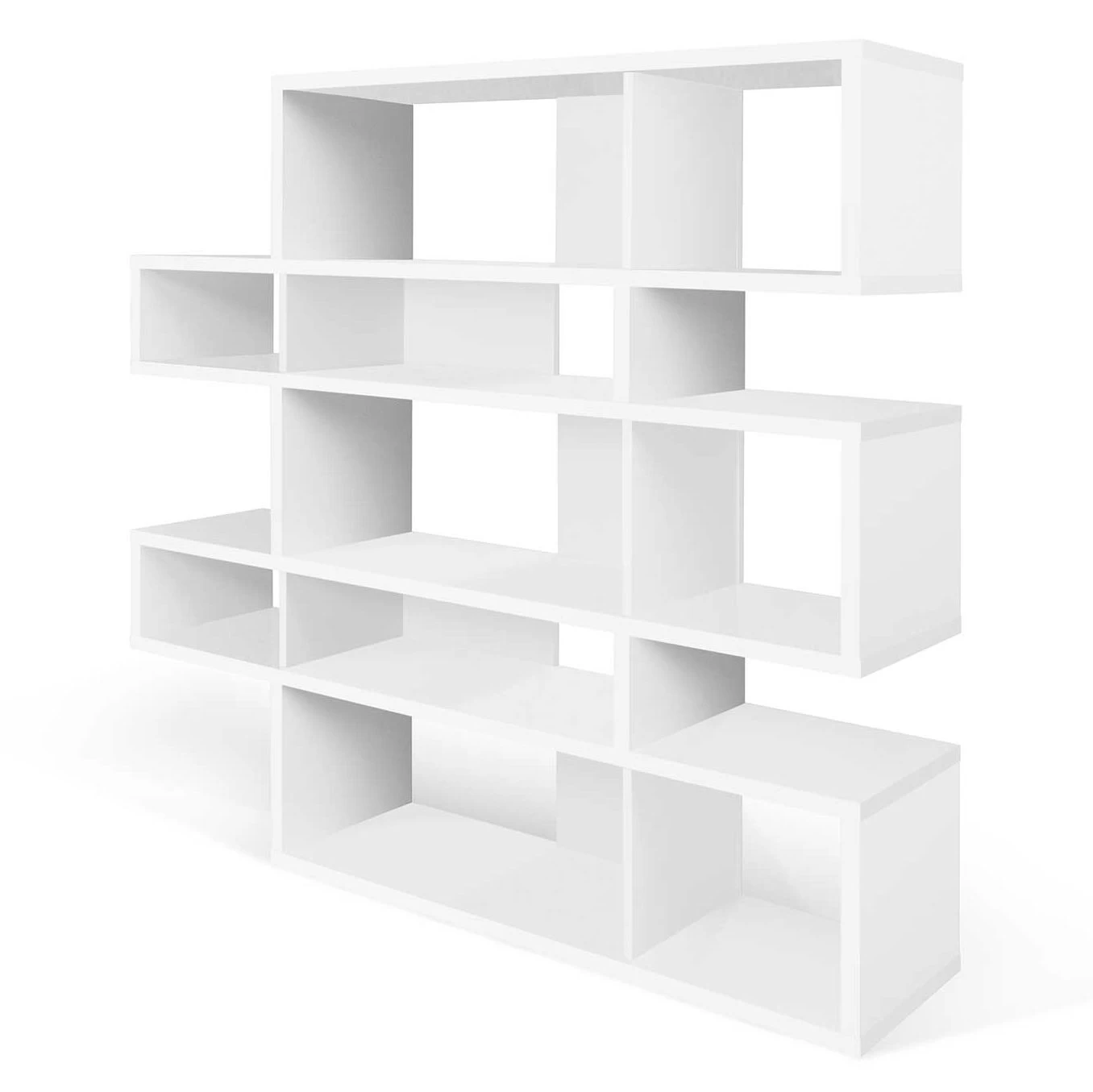 Bibliothèque Lisbon 2 - Blanc 6 Bibliothèque Lisbon 2 - Blanc – Image 6