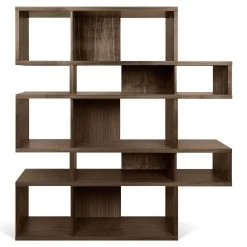 Bibliothèque Lisbon 2 - Placage Noyer -Meubles Tables Et Chaises Shop 9500.314940 London 002 Walnut Walnut Backs 1 1b20