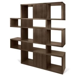 Bibliothèque Lisbon 2 - Placage Noyer -Meubles Tables Et Chaises Shop 9500.314940 London 002 Walnut Walnut Backs 3 abf7