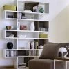 Bibliothèque Lisbon 3 - Blanc/noyer