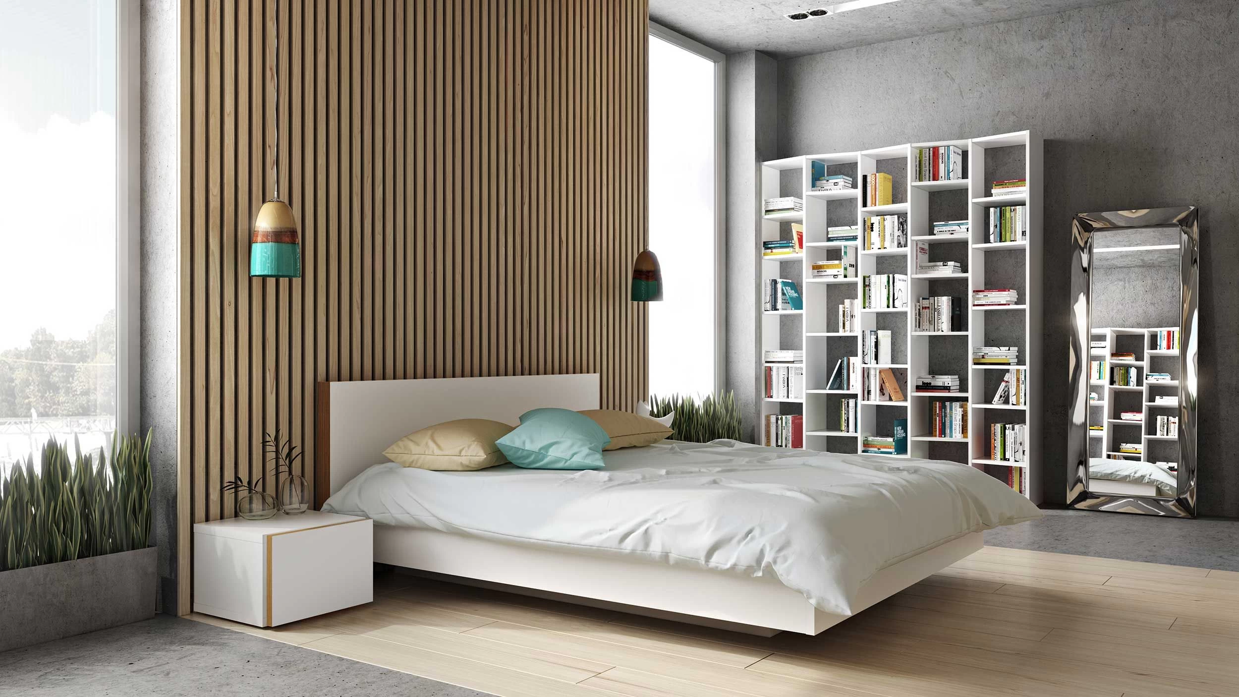 Bibliothèque Varna Modèle 4 - Blanc 9 Bibliothèque Varna Modèle 4 - Blanc – Image 9