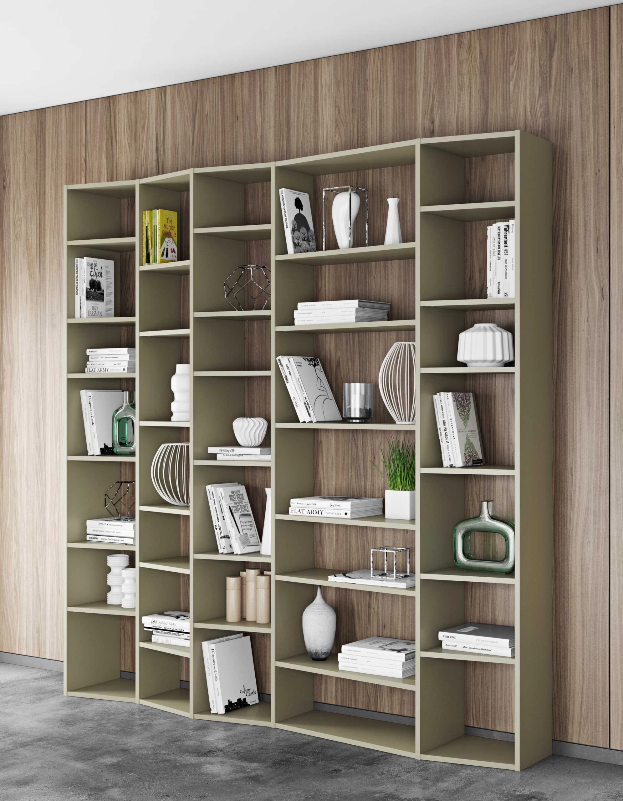 Bibliothèque Varna Modèle 5 - Gris 8 Bibliothèque Varna Modèle 5 - Gris – Image 8