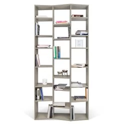 Bibliothèque Varna Modèle 7 - Gris 19 Bibliothèque Varna Modèle 7 - Gris -Meubles Tables Et Chaises Shop 9500.316555 Valsa 007 Matte Grey 1 189a