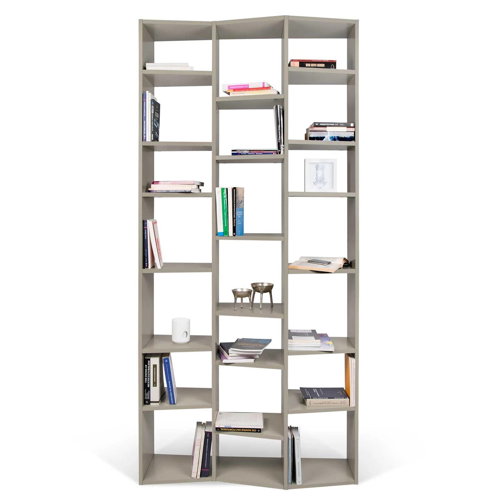 Bibliothèque Varna Modèle 7 - Gris 10 Bibliothèque Varna Modèle 7 - Gris – Image 10