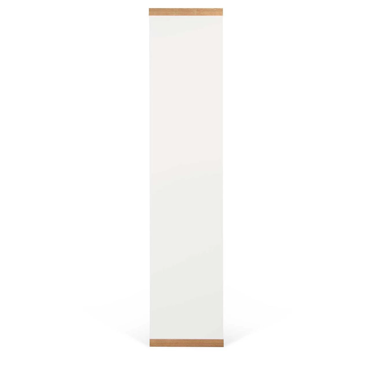 Etagère Berkeley 70 Cm 4 Niveaux - Blanc/contreplaqué 3 Etagère Berkeley 70 Cm 4 Niveaux - Blanc/contreplaqué – Image 3