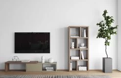 Etagère Berkeley 70 Cm 4 Niveaux - Placage Noyer 19 Etagère Berkeley 70 Cm 4 Niveaux - Placage Noyer -Meubles Tables Et Chaises Shop 9500.318641 Berlin 70 4Levels Walnut 9 eff1