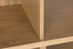 Bibliothèque Lisbon 1 - Placage Chêne 15 Bibliothèque Lisbon 1 - Placage Chêne -Meubles Tables Et Chaises Shop 9500.319631 London 001Oak Oak Backs 2 ebf1