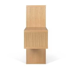 Bibliothèque Lisbon 1 - Placage Chêne 13 Bibliothèque Lisbon 1 - Placage Chêne -Meubles Tables Et Chaises Shop 9500.319631 London 001Oak Oak Backs 5 9efd