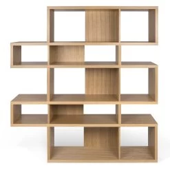 Bibliothèque Lisbon 2 - Placage Chêne -Meubles Tables Et Chaises Shop 9500.319679 London 002 Oak Oak Backs 1 b7e1