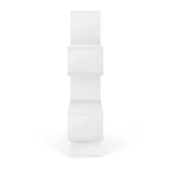 Bibliothèque Lisbon 2 - Blanc/chêne -Meubles Tables Et Chaises Shop 9500.319709 London 002 Pure White and Oak 5 18e6