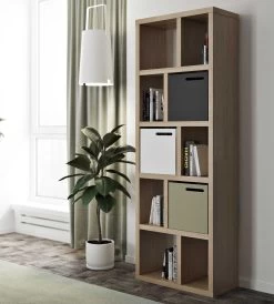 Etagère Berkeley 70 Cm 5 Niveaux - Placage De Chêne