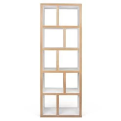 Etagère Berkeley 70 Cm 5 Niveaux - Blanc/contreplaqué 14 Etagère Berkeley 70 Cm 5 Niveaux - Blanc/contreplaqué -Meubles Tables Et Chaises Shop 9500.320217Berlin 5L 70 Plywood 2 bd84