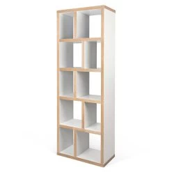 Etagère Berkeley 70 Cm 5 Niveaux - Blanc/contreplaqué 15 Etagère Berkeley 70 Cm 5 Niveaux - Blanc/contreplaqué -Meubles Tables Et Chaises Shop 9500.320217Berlin 5L 70 Plywood 3 ec12