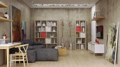 Etagère Berkeley 70 Cm 5 Niveaux - Blanc/contreplaqué 16 Etagère Berkeley 70 Cm 5 Niveaux - Blanc/contreplaqué -Meubles Tables Et Chaises Shop 9500.320217Berlin 5L 70 Plywood 6 3fec