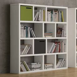 Etagère Berkeley 150 Cm 4 Niveaux - Blanc