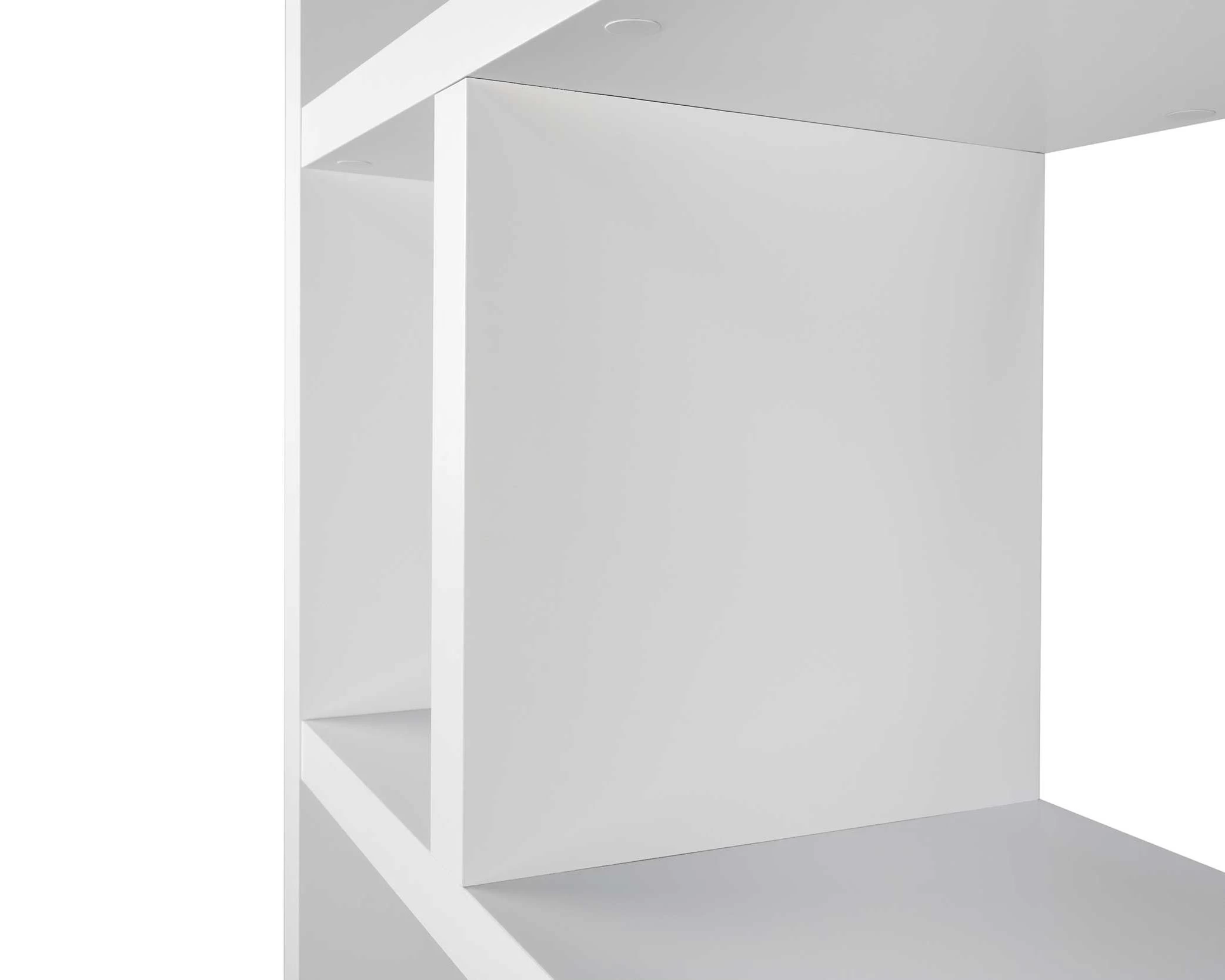 Etagère Berkeley 70 Cm 4 Niveaux - Blanc 3 Etagère Berkeley 70 Cm 4 Niveaux - Blanc – Image 3