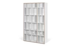 Bibliothèque Stewart 108cm - Blanc 19 Bibliothèque Stewart 108cm - Blanc -Meubles Tables Et Chaises Shop 9500.322907 Group 108 Bookcase Pure White and Plywood 2 0aeb