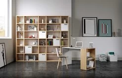 Bibliothèque Pombal 30 Niches - Chêne -Meubles Tables Et Chaises Shop 9500.515934 Comp Pombal 2012 055 Wild Oak 2 38ac