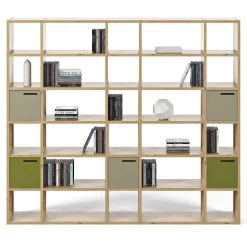 Bibliothèque Pombal 30 Niches - Chêne -Meubles Tables Et Chaises Shop 9500.515934 Pombal 055 oak 5 5bb6