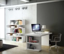 Bureau Multis 160cm - Blanc 9 Bureau Multis 160cm - Blanc -Meubles Tables Et Chaises Shop 9500.612305 9500.620881 Multi storage legs white 3 1baa