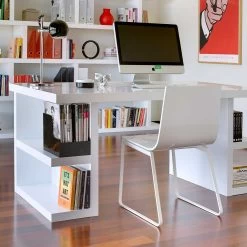 Bureau Multis 160cm - Blanc