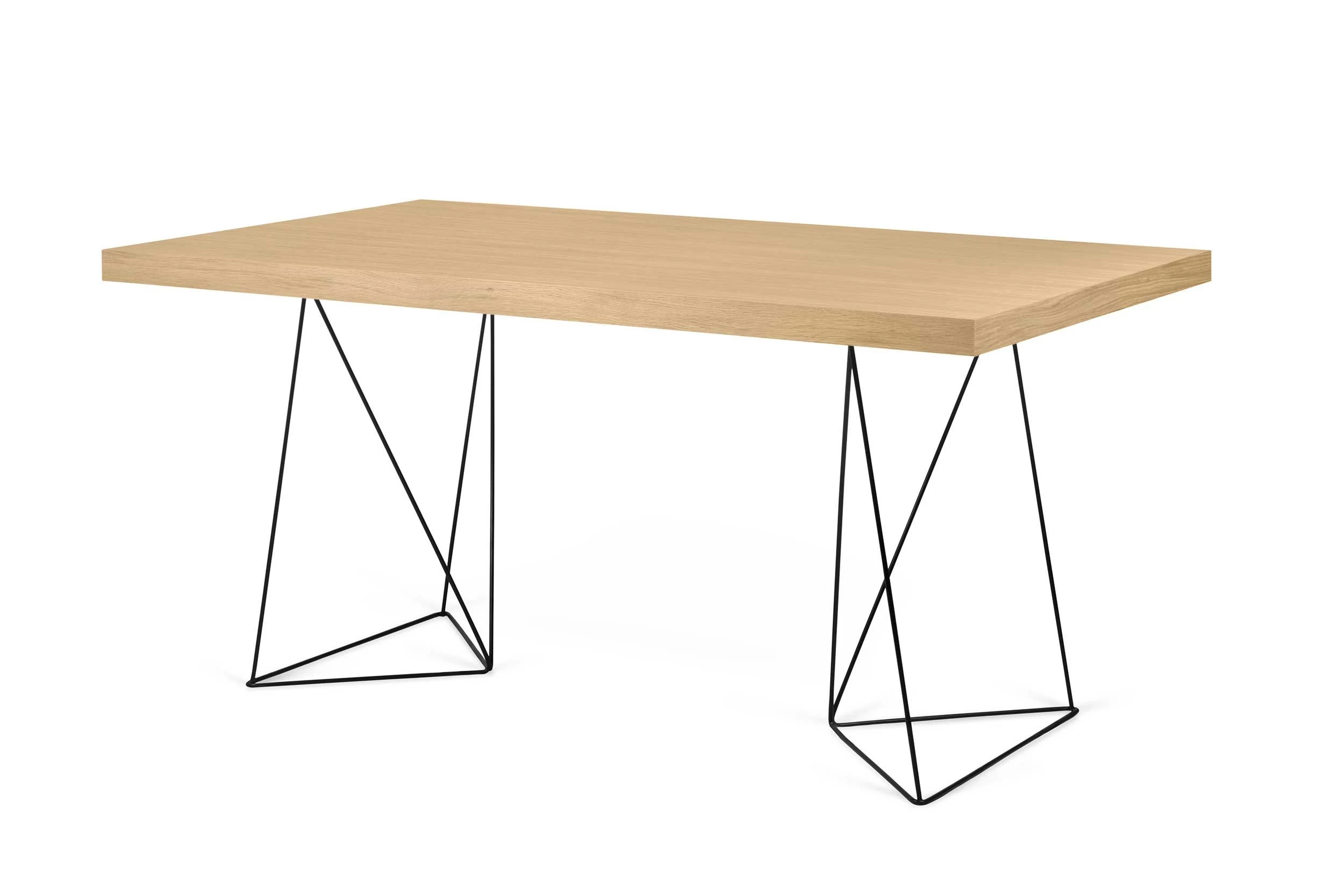Table Multis 180cm - Chêne/noir 5 Table Multis 180cm - Chêne/noir – Image 5