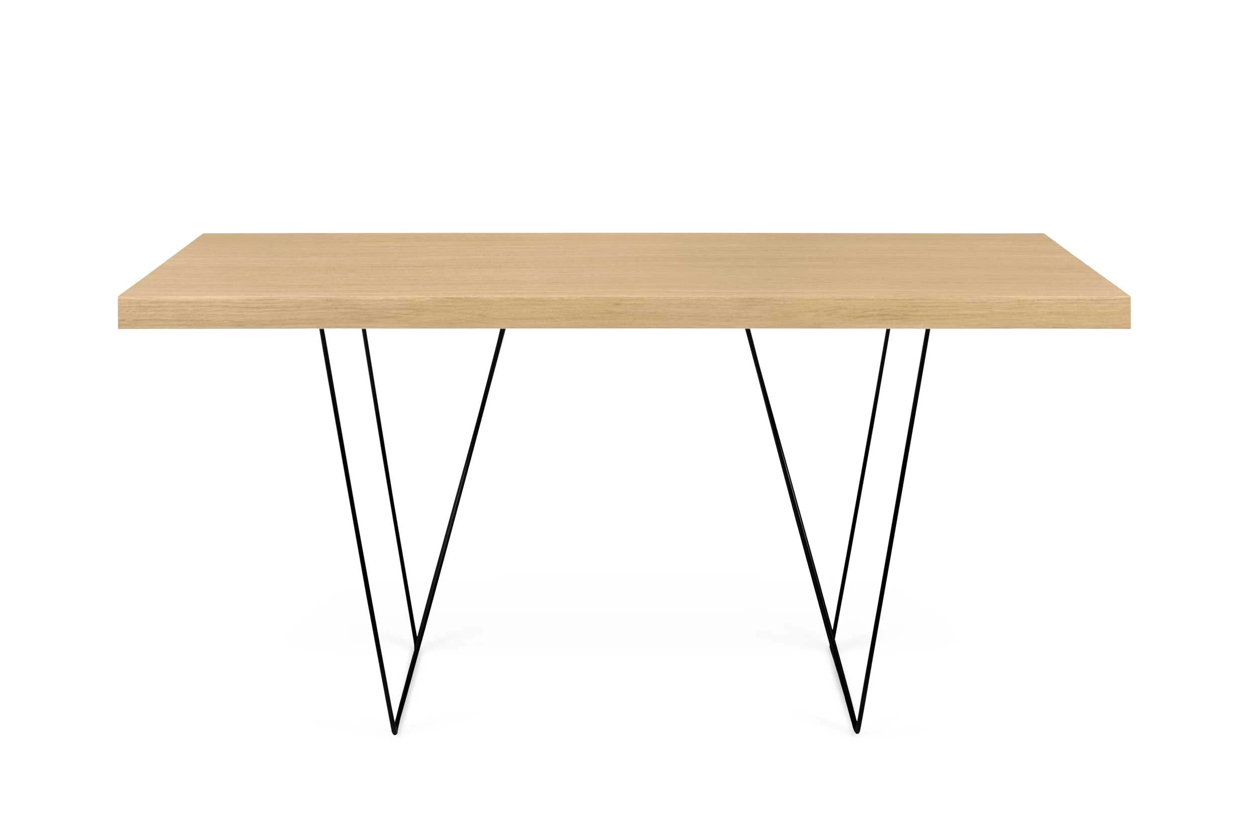 Table Multis 180cm - Chêne/noir 4 Table Multis 180cm - Chêne/noir – Image 4