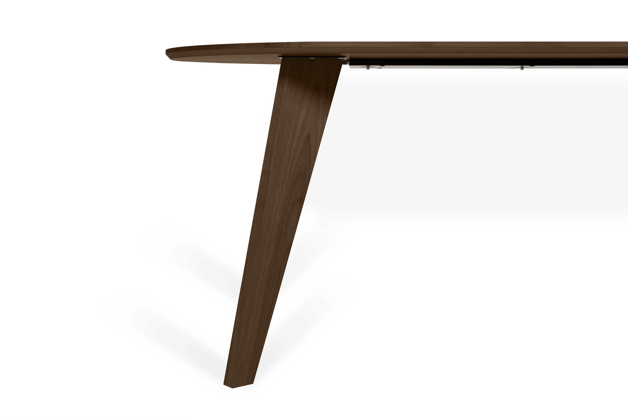 Table à Manger Lago 180x100 - Noyer/marbre Noir 6 Table à Manger Lago 180x100 - Noyer/marbre Noir – Image 6