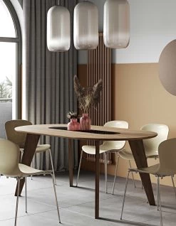 Table à Manger Lago 180x100 - Noyer/marbre Noir 19 Table à Manger Lago 180x100 - Noyer/marbre Noir -Meubles Tables Et Chaises Shop 9500.614286 Lago Walnut and Black Marble 8 b0a6