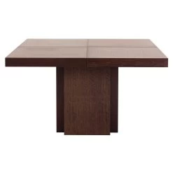 Table à Manger Mundus 150 X 150 Cm - Placage Chocolat -Meubles Tables Et Chaises Shop 9500.620928 Dusk dining table chocolate 3 2a76