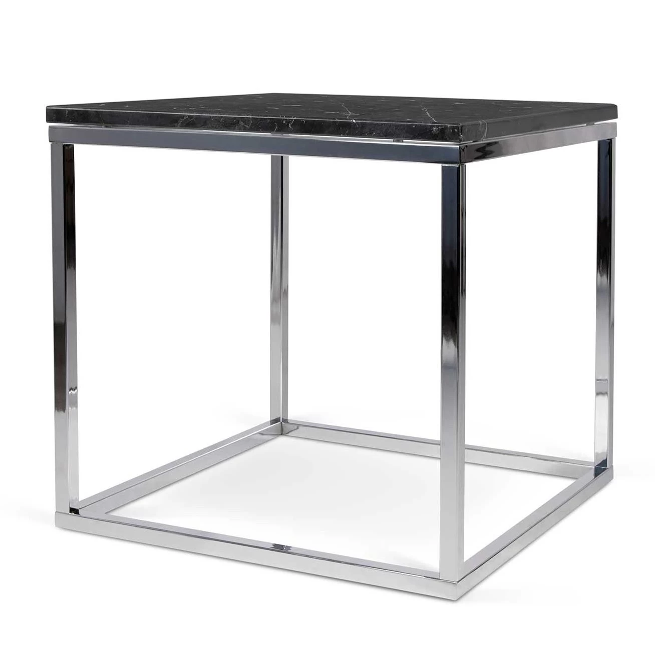 Table D'appoint Prairie - Marbre Noir/chrome 4 Table D'appoint Prairie - Marbre Noir/chrome – Image 4