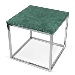 Table D'appoint Prairie - Marbre Vert/chrome -Meubles Tables Et Chaises Shop 9500.626715 Prairie 50 Marble Top green Chrome 4 be8f