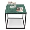 Table D'appoint Prairie - Marbre Vert/acier