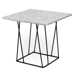 Table D'appoint Helix - Marbre Blanc -Meubles Tables Et Chaises Shop 9500.627316 helix 50 white marble black steel 2 367c