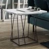 Table D'appoint Helix - Marbre Blanc