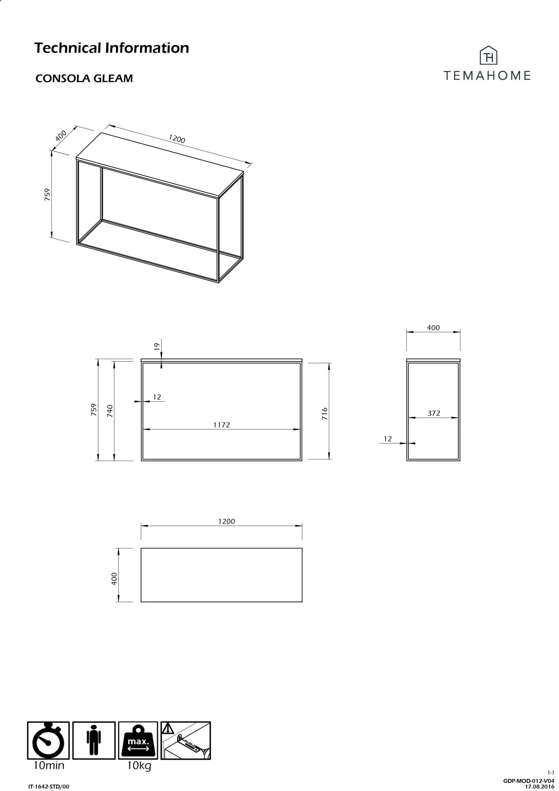 Table D'appoint Gleam 120cm - Marbre Vert/chrome 2 Table D'appoint Gleam 120cm - Marbre Vert/chrome – Image 2